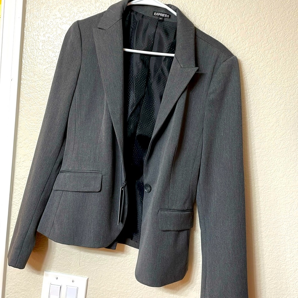 Grey blazer